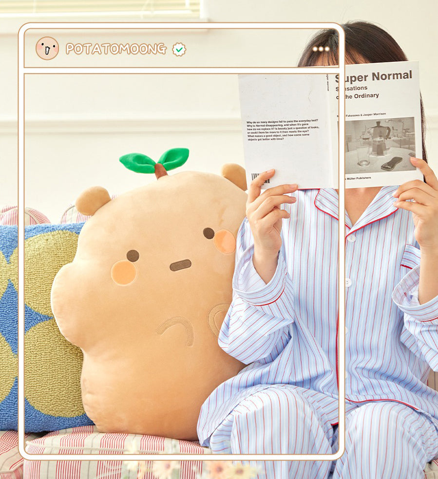 Tosimi Potato Hug Cushion Extra Soft & Cuddly Plush Pillow
