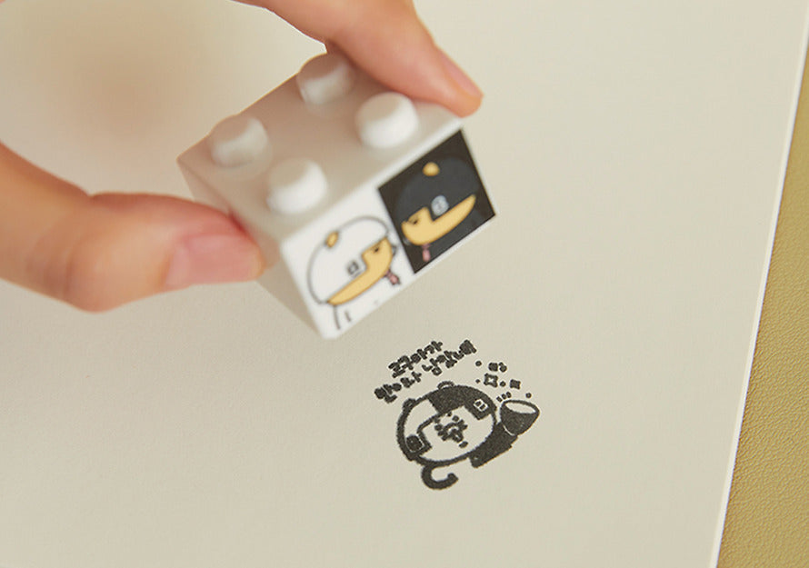 [KAKAO FRIENDS] choonsik today's fairy random block stamp