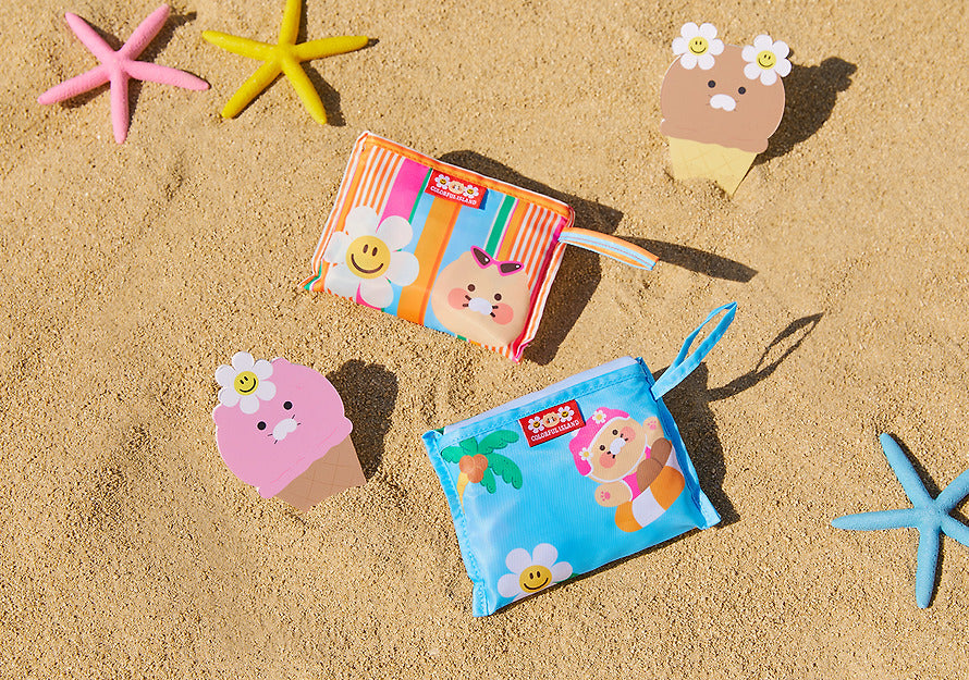 WiggleWiggle x Kakao Friends Foldable Pocket Tote