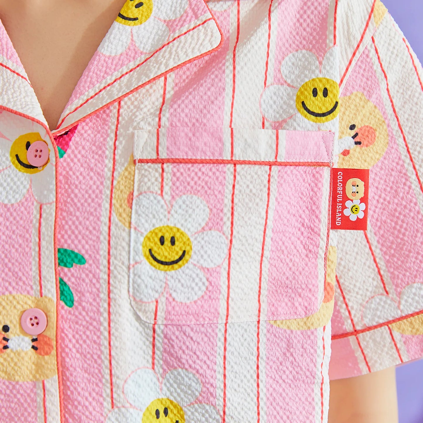 Wiggle Wiggle x Kakao Friends Cooling Pajama Set Women_ Chunsik Edition