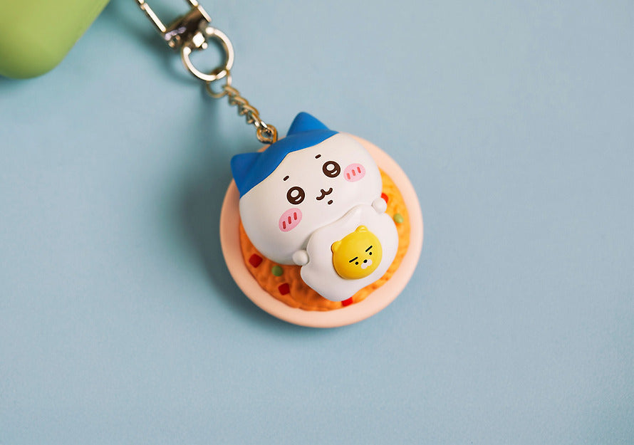 [KAKAO FRIENDS] chiikawa x kakao friends figure keyring full set