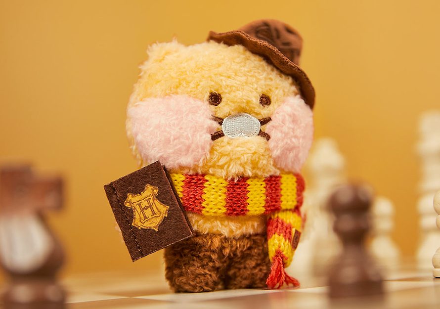 [KAKAO FRIENDS] harry potter x kakao friends fuzzy keyring doll