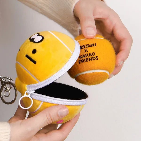 [KAKAO FRIENDS] face tennis ball pouch keyring