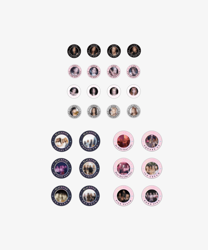 [BLACKPINK][BORNPINK]CIRCLE PHOTO CARD SET