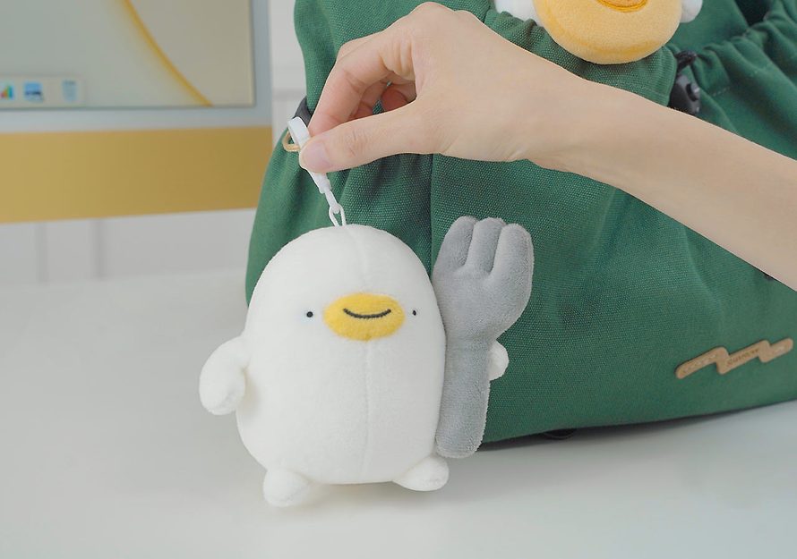 [KAKAO FRIENDS] agiyogu doll keyring