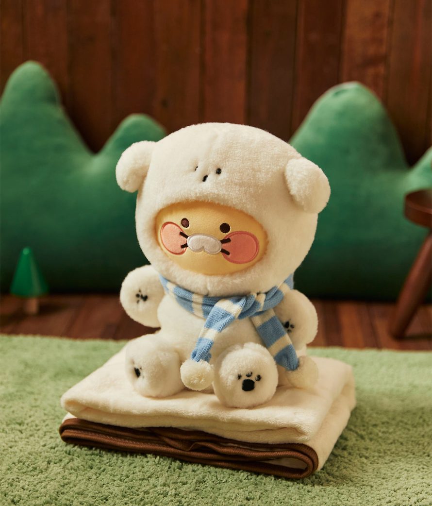 [KAKAO FRIENDS] Floofy Friends Doll blanket OFFICIAL MD