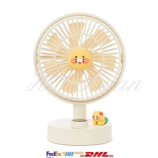 [KAKAO FRIENDS] Rotating tabletop fan Choonsik OFFICIAL MD