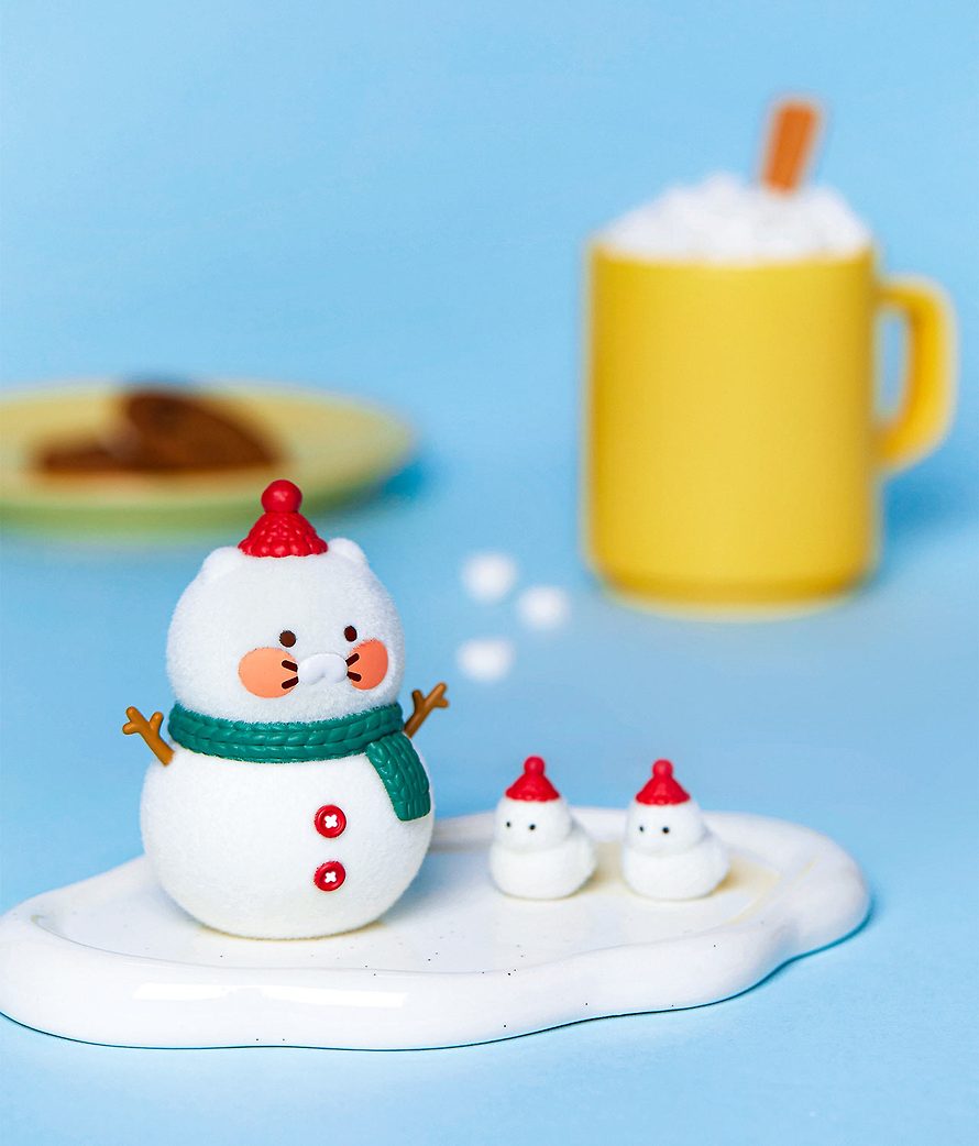 [KAKAO FRIENDS] snowman desk figure