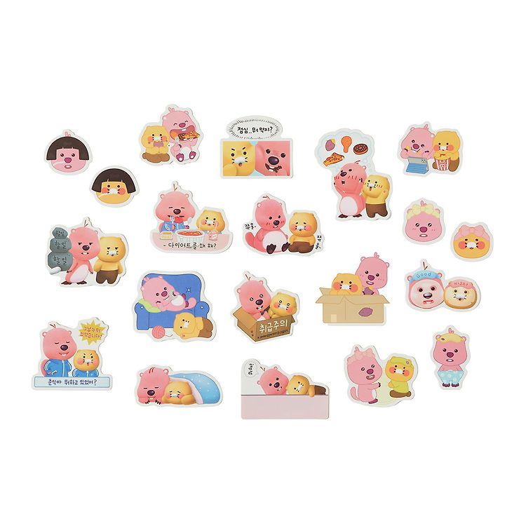 [KAKAO FRIENDS] Zanmang Loopy Random Keyring Teen Case Choonsik OFFICIAL MD