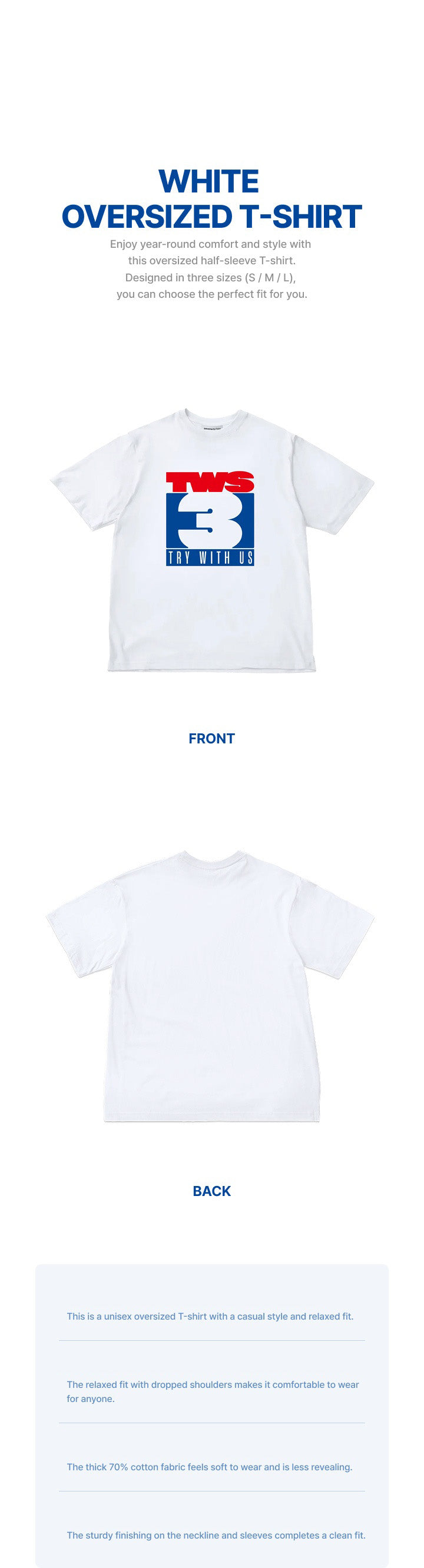 [TWS] TRY WITH US' by Fans Official Merch