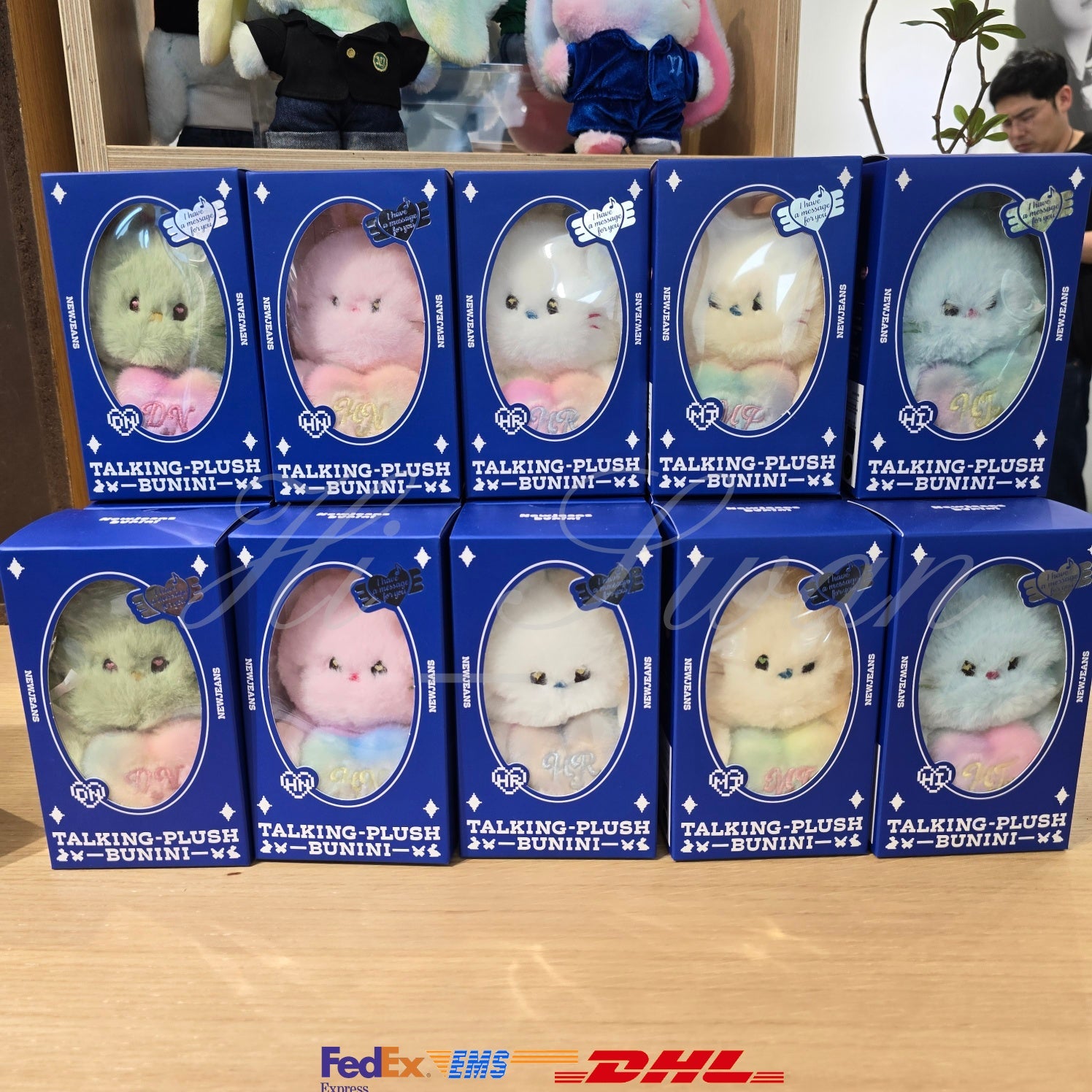 [NEW JEANS] How sweet pop-up bunini message doll keyring OFFICIAL MD