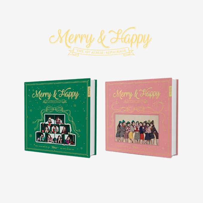 [TWICE] 1st repackage album merry & happy