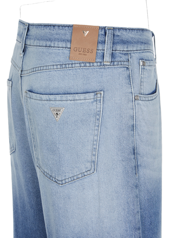 Men's Gradient Wide Denim Pants (Light Blue) Worn by NMIXX