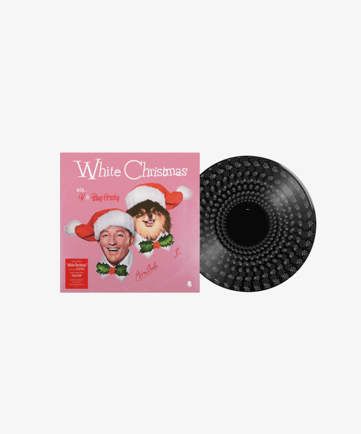 [BTS] v x bing crosby_white christmas [zoetrope picture disc 12" single]