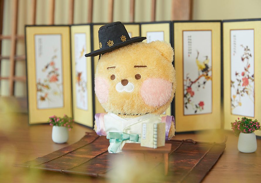 [KAKAO FRIENDS] Posh doll costume Hanbok OFFICIAL MD