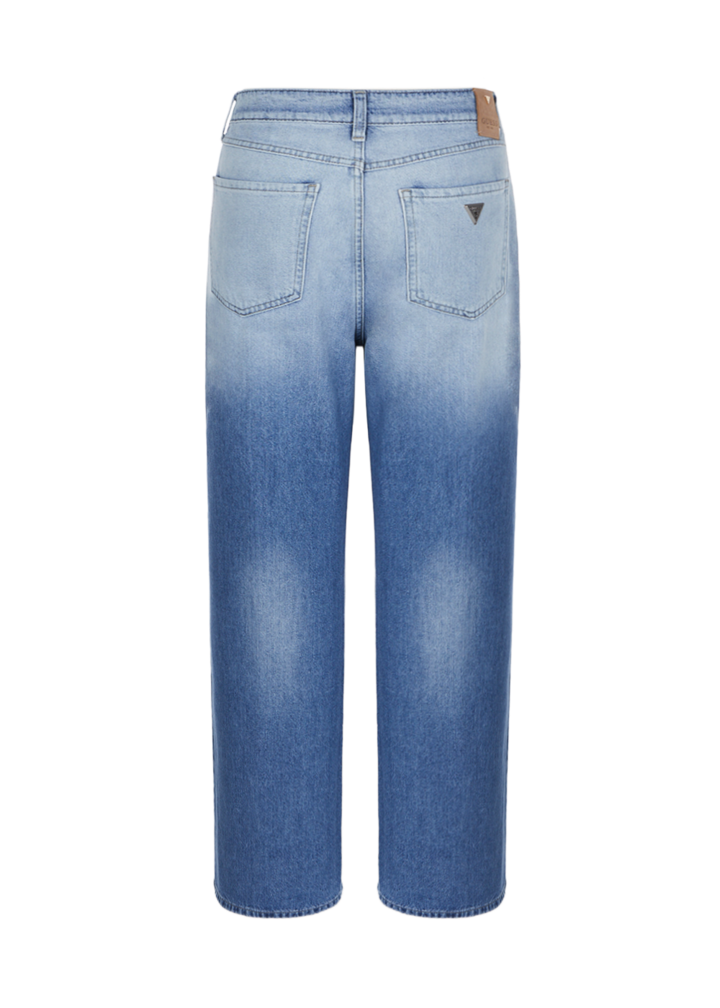 Men's Gradient Wide Denim Pants (Light Blue) Worn by NMIXX