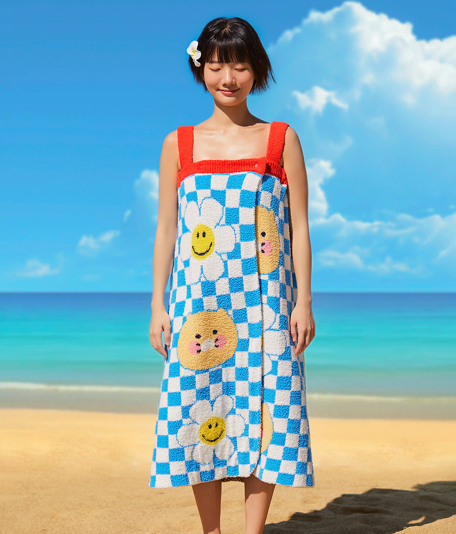 Wiggle Wiggle x Kakao Friends Bath Wrap Towel Chunsik Edition