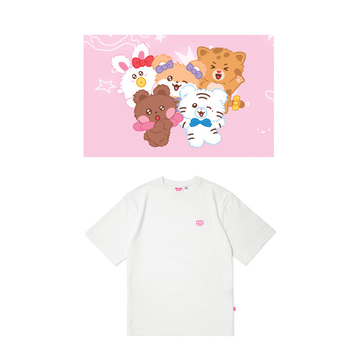 [ILLIT] Official Character 'DEARLIT' Official MD. (T-SHIRT)