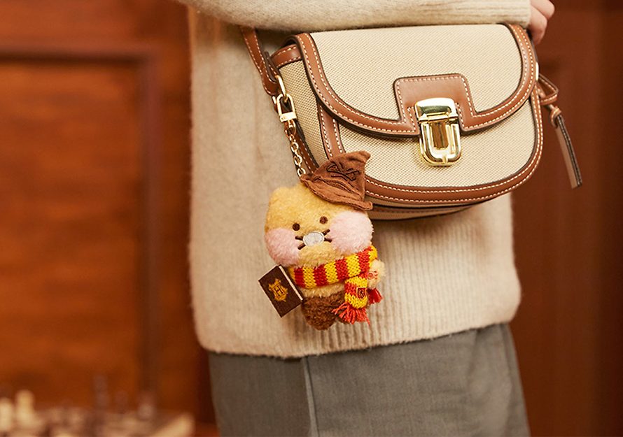 [KAKAO FRIENDS] harry potter x kakao friends fuzzy keyring doll