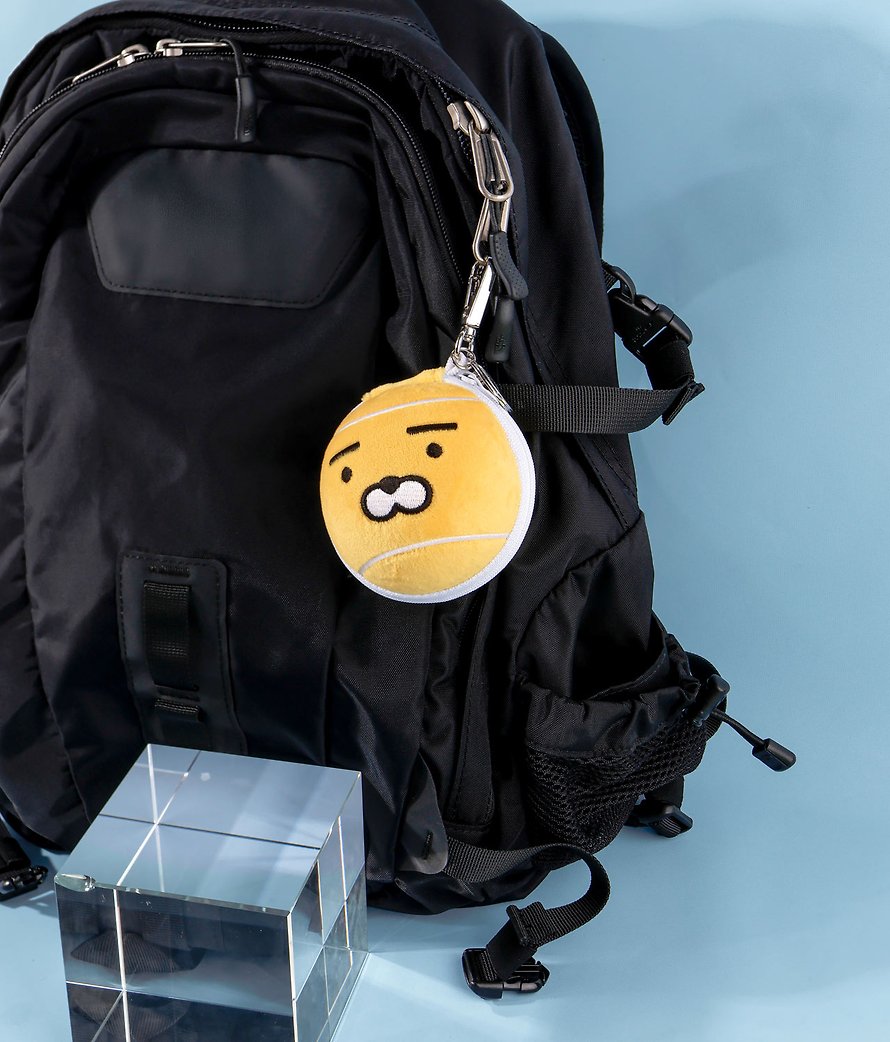 [KAKAO FRIENDS] face tennis ball pouch keyring