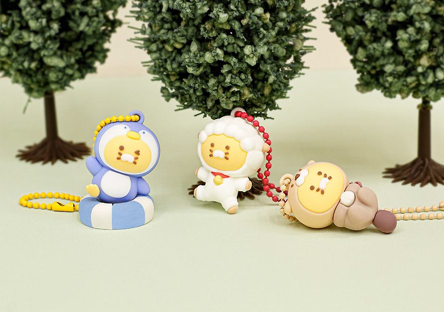 [KAKAO FRIENDS] choonsik figure phone keyring