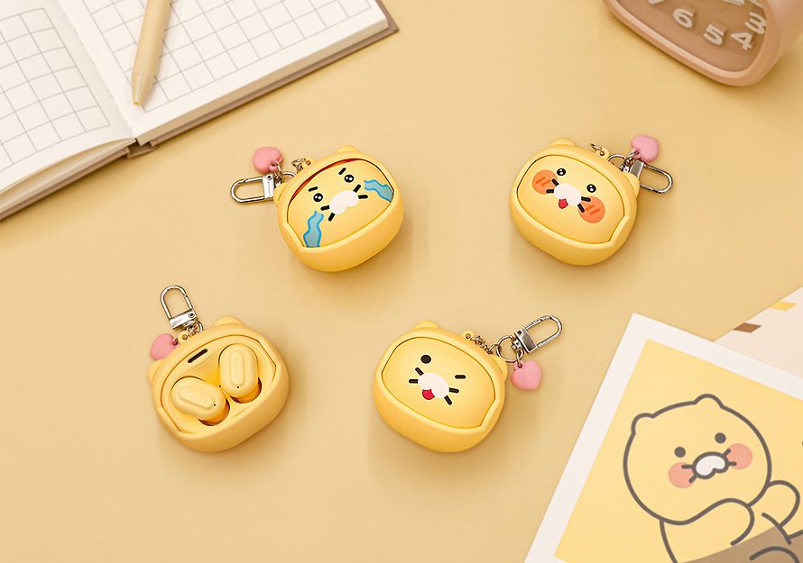[KAKAO FRIENDS] Choonsik Face Moving Wireless Earphones