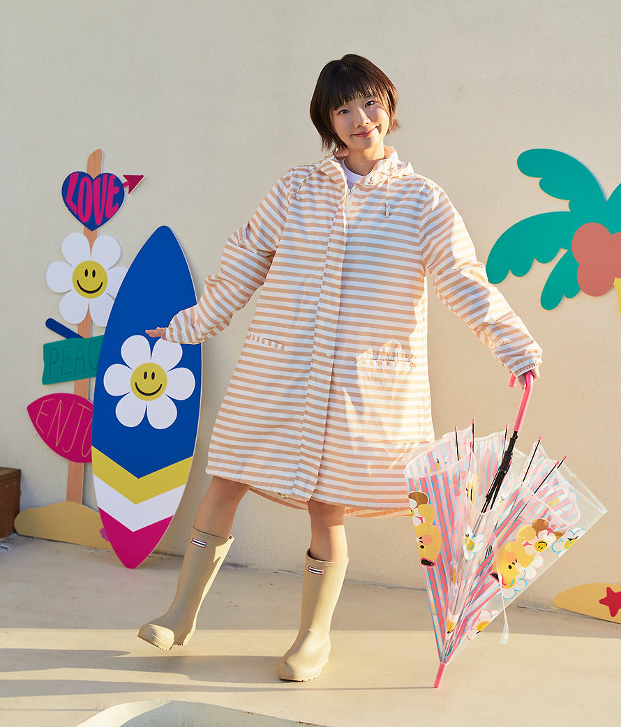 WiggleWiggle x Kakao Friends Transparent Umbrella Chunsik