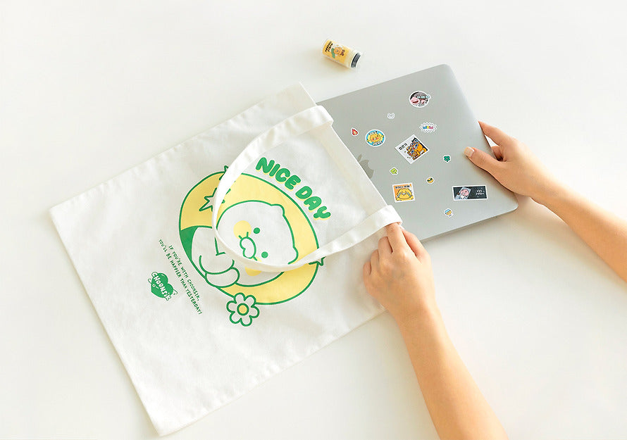 [KAKAO FRIENDS] say cheese simple eco bag