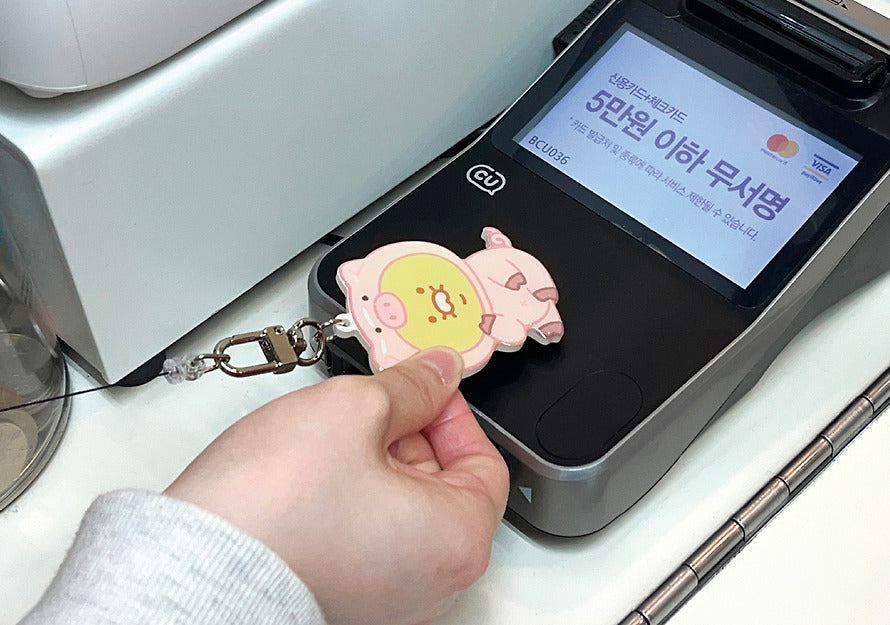 [KAKAO FRIENDS] touch payment/transportation smart keyring