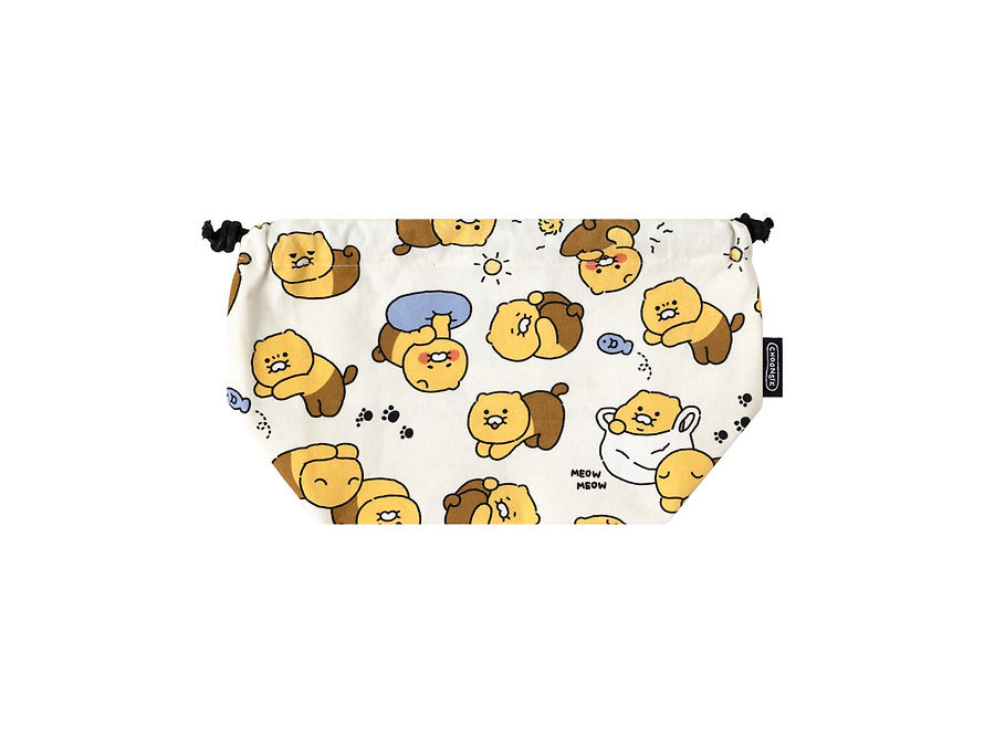 [KAKAO FRIENDS] choonsik ordinary pattern string pouch