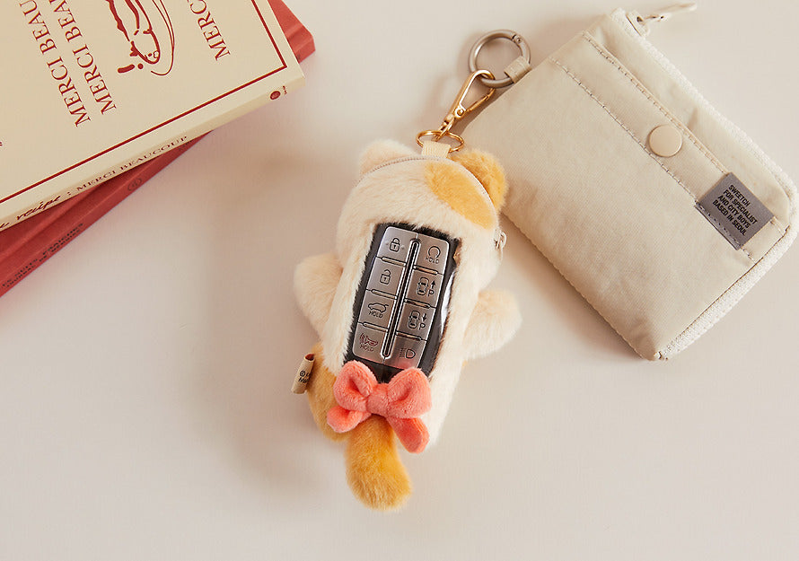 [KAKAO FRIENDS] meow meow plush smart key case