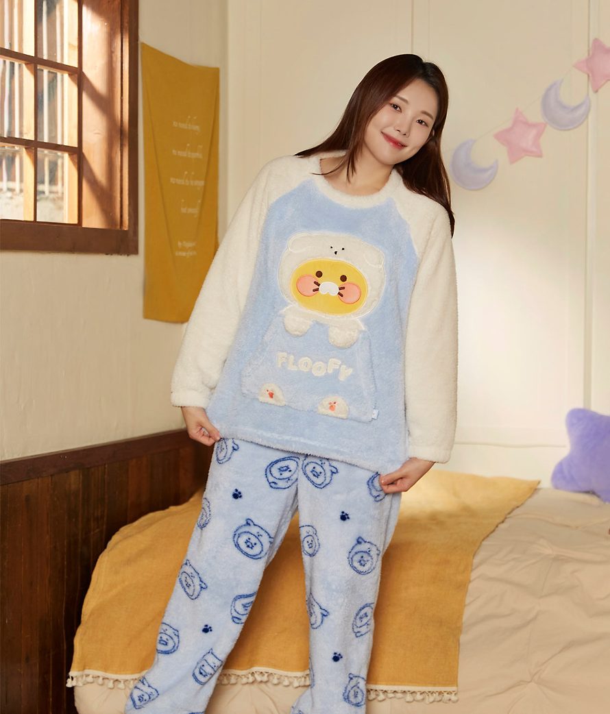 [KAKAO FRIENDS] Floofy Friends Pajama for Women OFFICIAL MD