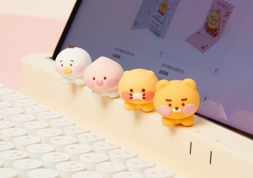 [KAKAO FRIENDS] Figure set for vehicles OFFICIAL MD