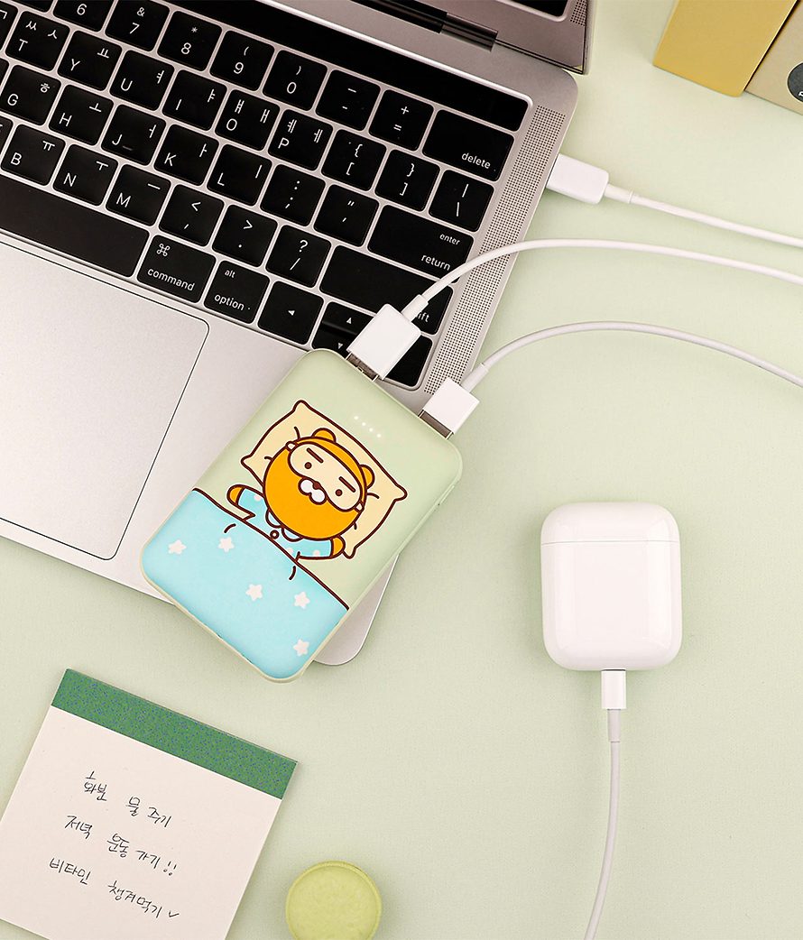 [KAKAO FRIENDS] Pocket Battery Bank Happy Together 10000 mAh OFFICIAL MD