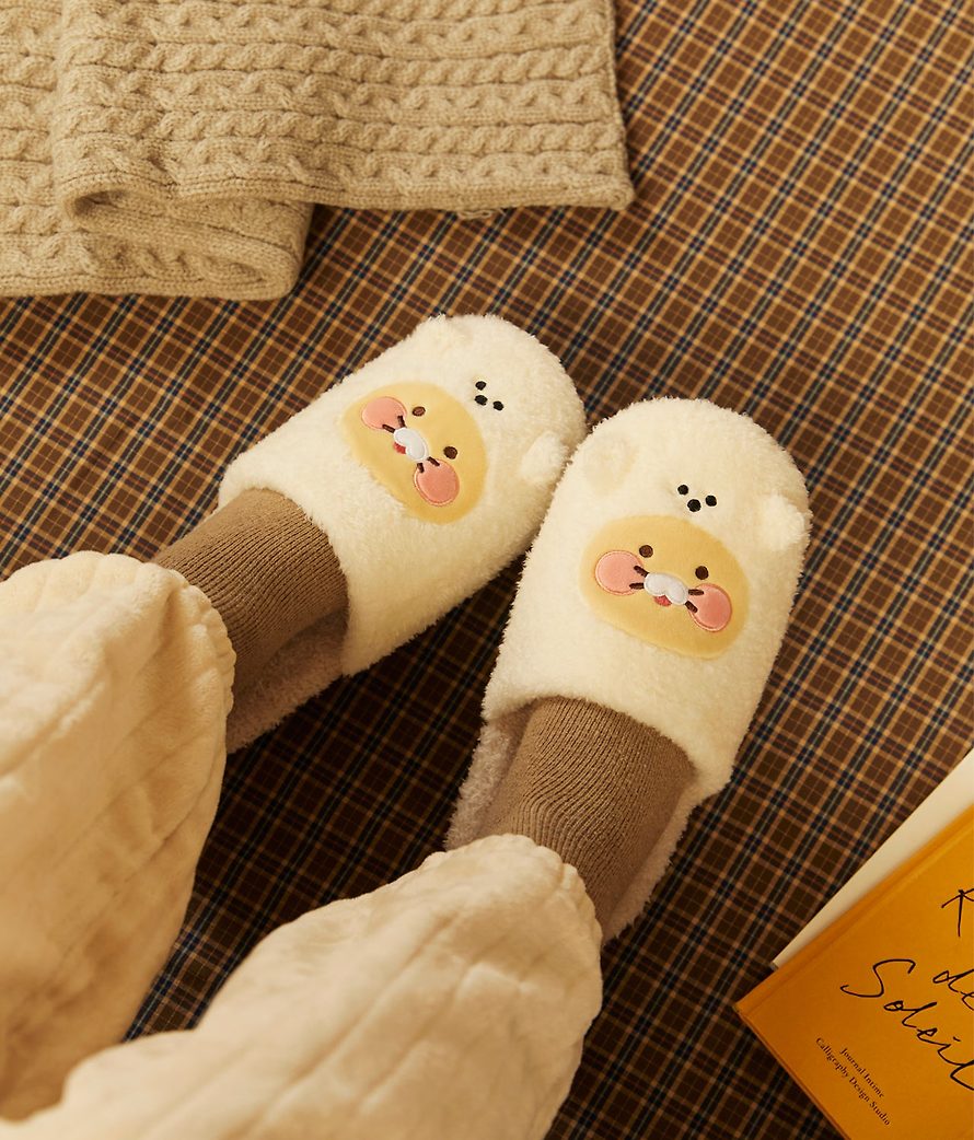 [KAKAO FRIENDS] Floofy Friends Slippers OFFICIAL MD