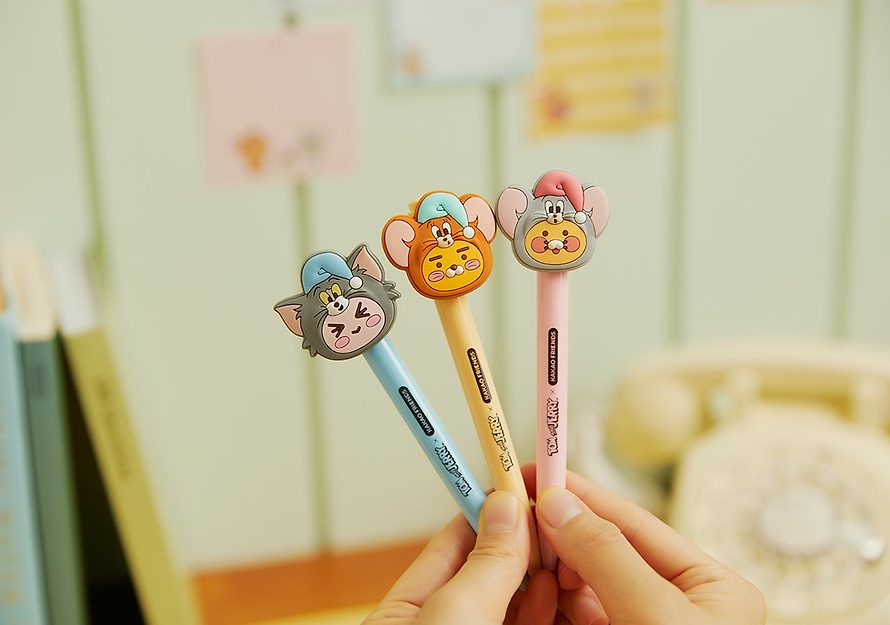 [KAKAO FRIENDS] Tom and Jerry X Kakao Friends gel pen OFFICIAL MD