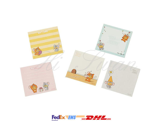 [KAKAO FRIENDS] Tom and Jerry X Kakao Friends rice cake memo paper OFFICIAL MD