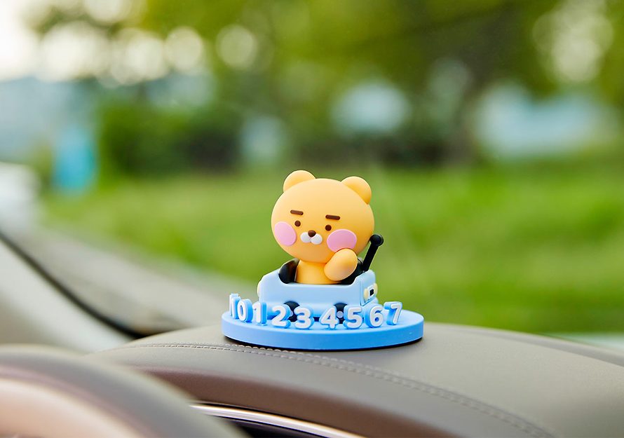 [KAKAO FRIENDS] Figure parking plate OFFICIAL MD