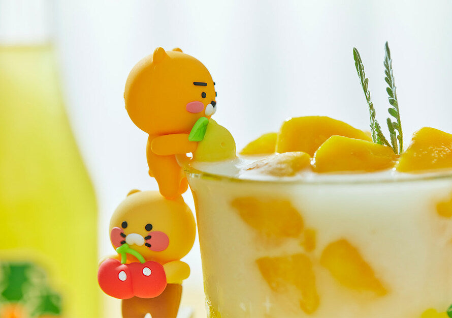 [KAKAO FRIENDS] Lemon figure glass cup set Ryan Choonsik OFFICIAL MD