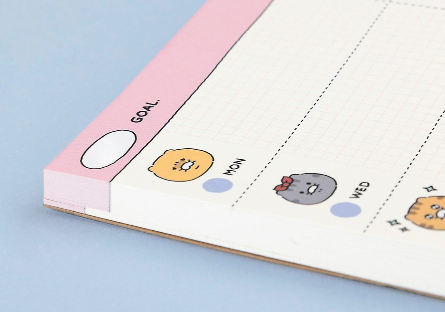 [KAKAO FRIENDS] Choonsik's Ordinary Planner pad OFFICIAL MD