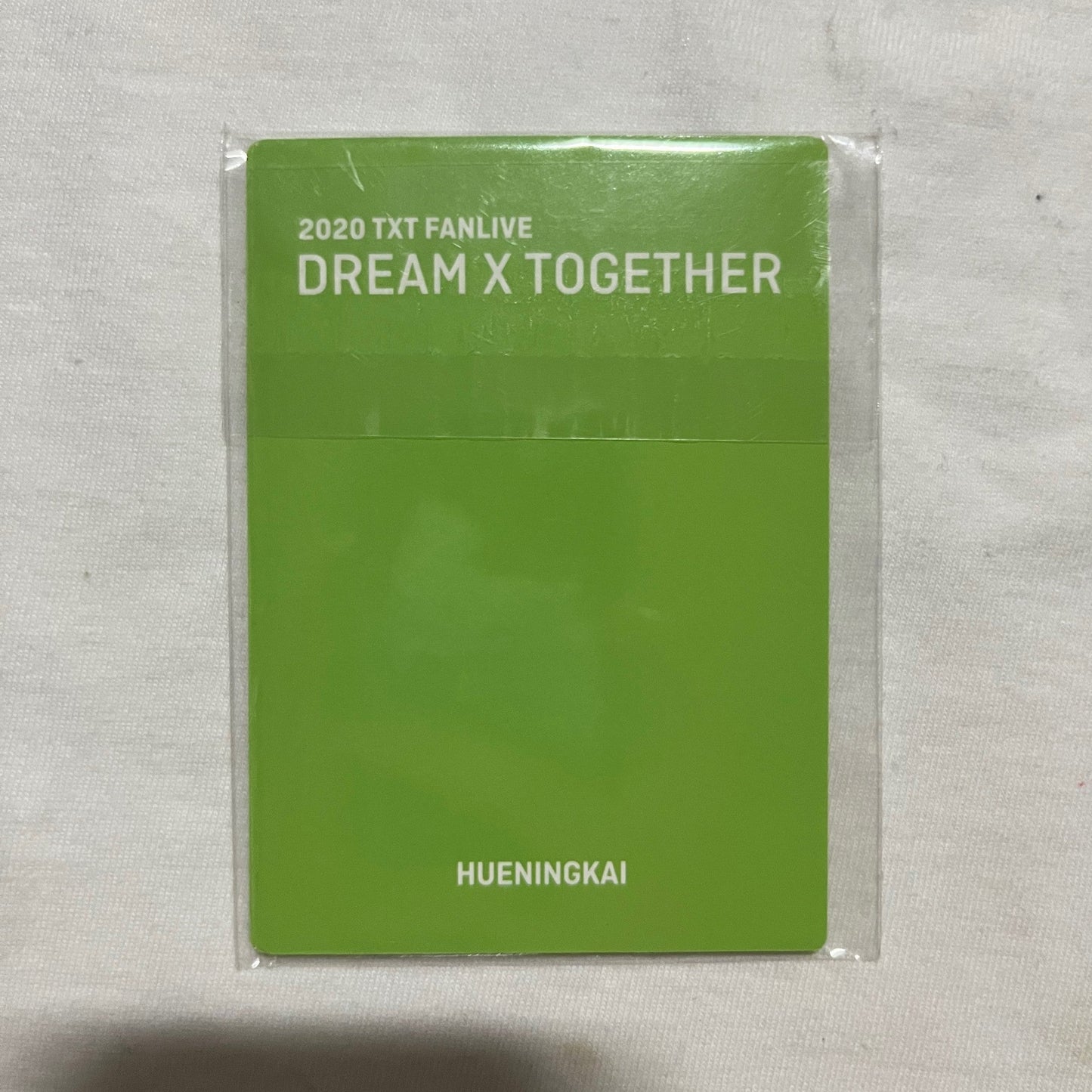 [TXT] 2020 FANLIVE DREAM X TOGETHER PHOTO CARD SET OFFICIAL MD