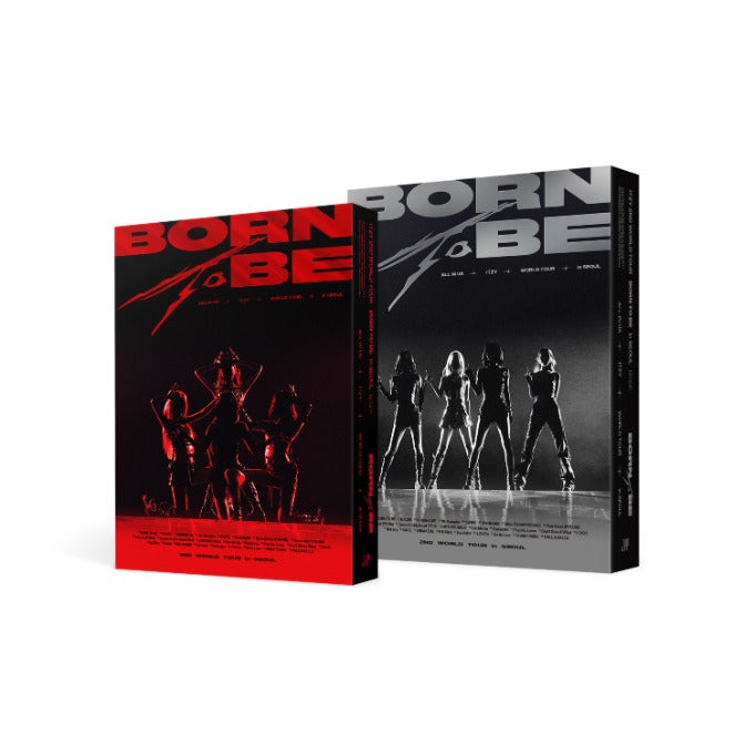 [ITZY] 2nd world tour [born to be] in seoul dvd & blu-ray set