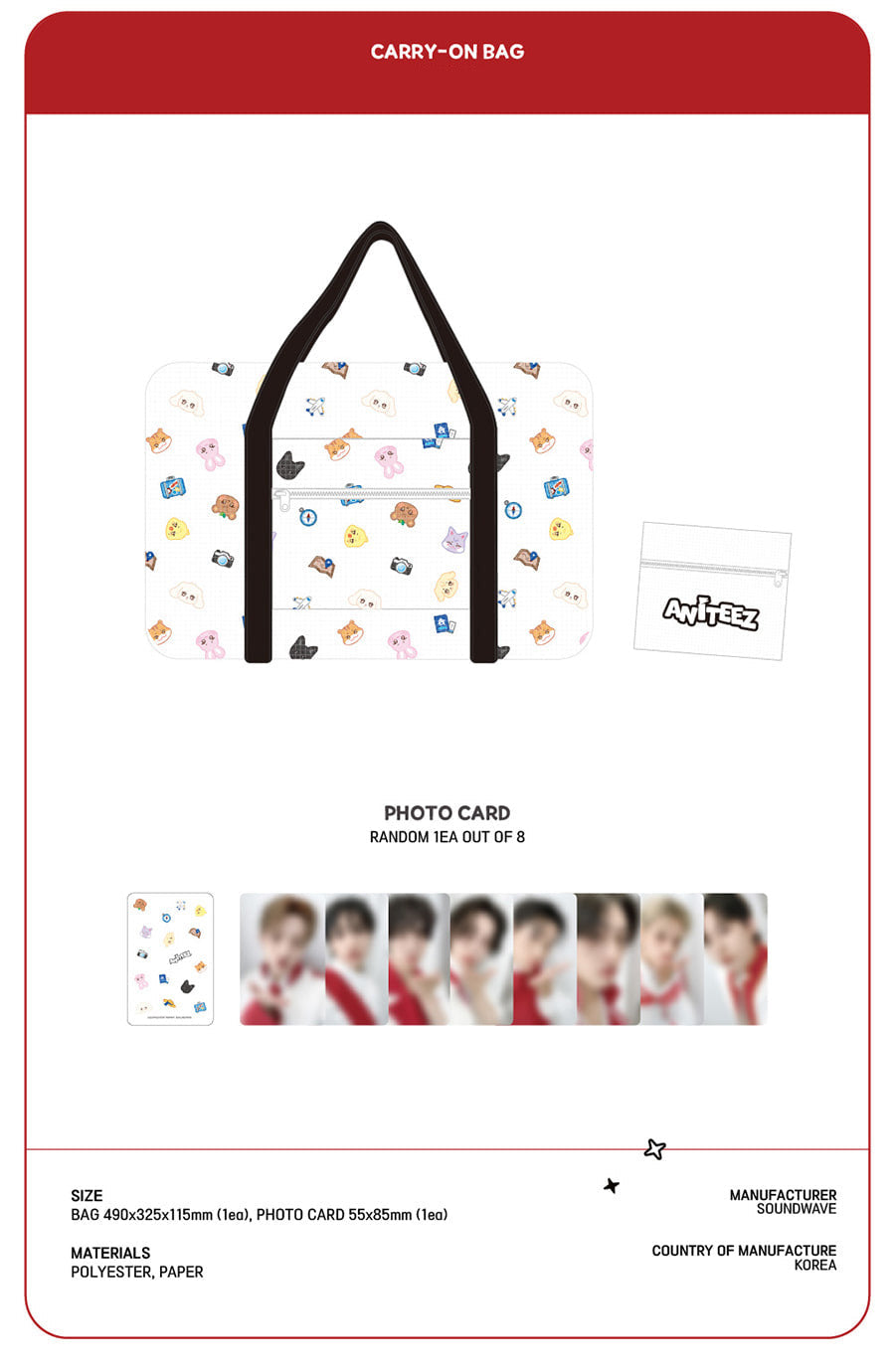 [ATEEZ] X ANITEEZ POP UP Official MD.