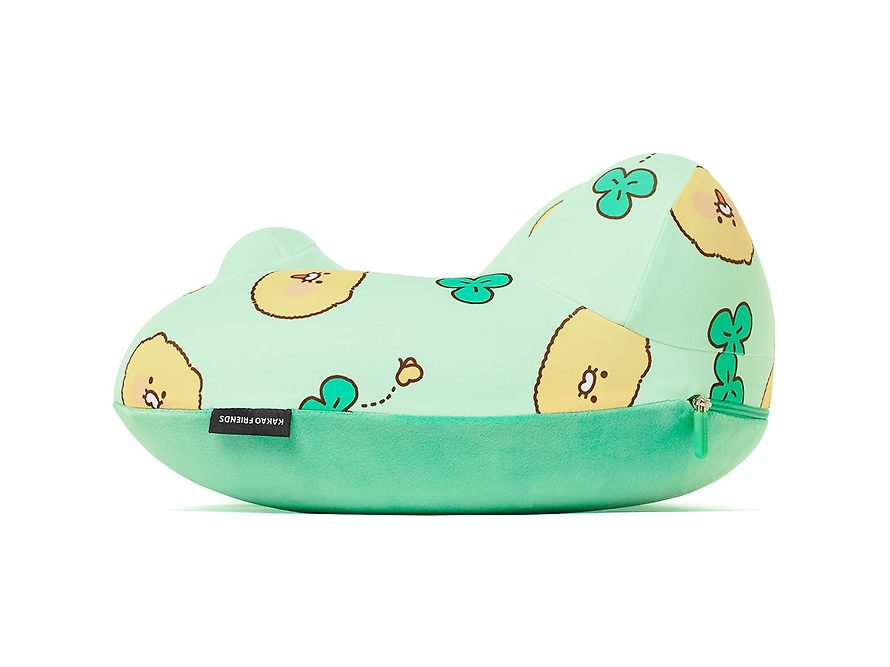 [KAKAO FRIENDS] Compact Air Pump Neck Pillow Choonsik OFFICIAL MD