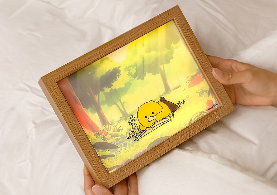 [KAKAO FRIENDS] Framed Mood Lamp Choonsik OFFICIAL MD