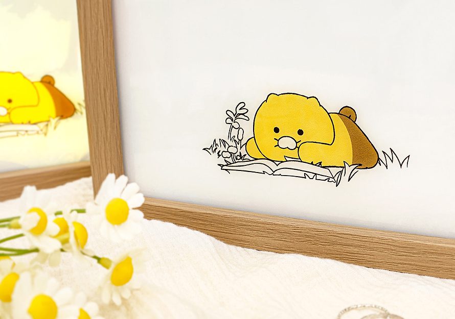 [KAKAO FRIENDS] Framed Mood Lamp Choonsik OFFICIAL MD