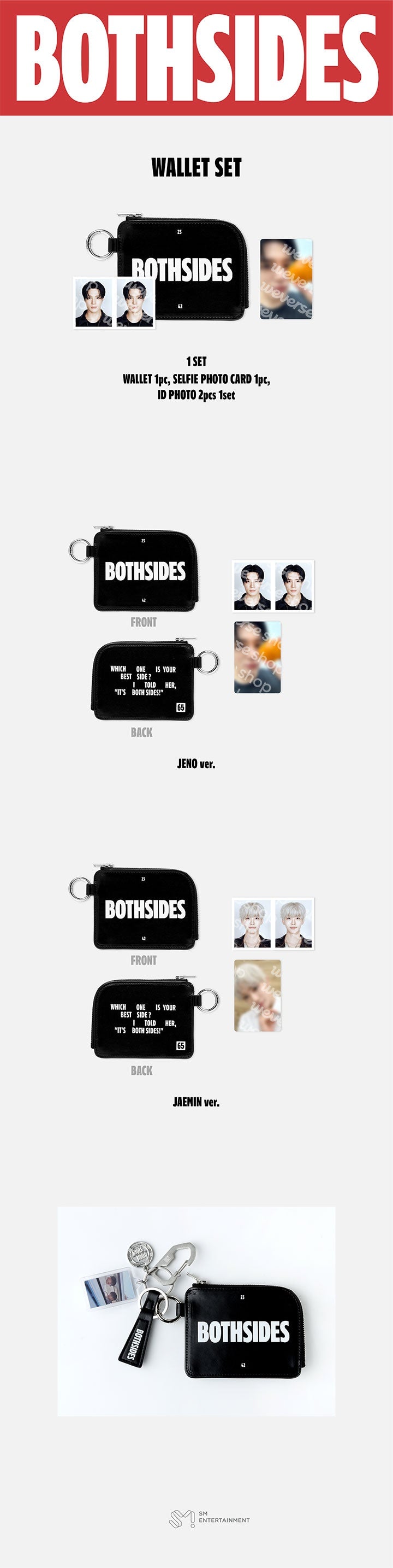 [NCT DREAM]NCT JNJM The 1st Mini Album [BOTH SIDES] OFFICIAL MD.