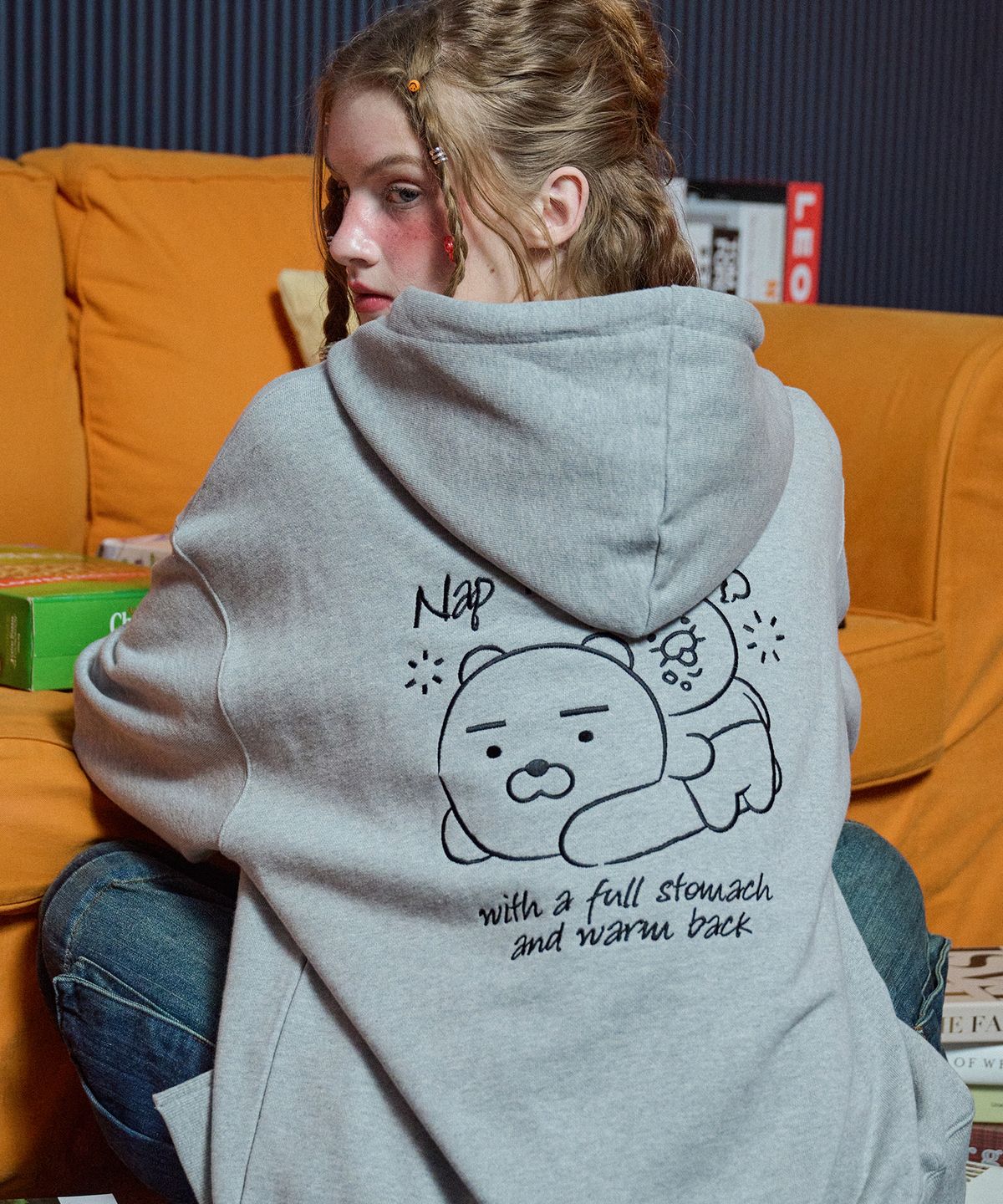 [KAKAO FRIENDS] CPGN STUDIO X KAKAO FRIENDS Hoodie zip-up OFFICIAL MD