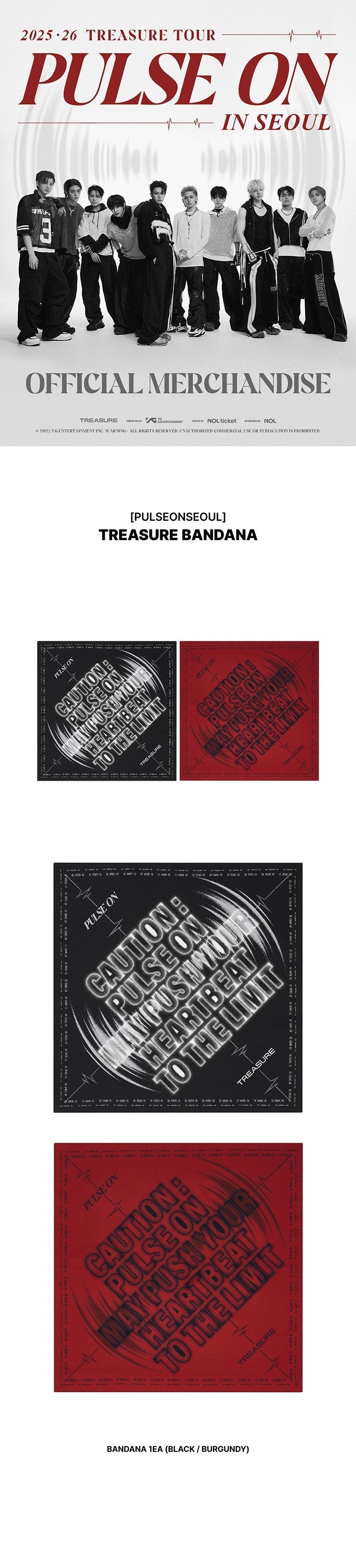 [TREASURE] TOUR［PULSE ON］IN SEOUL MD.