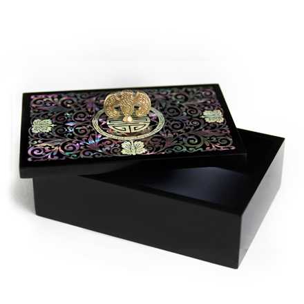 [KOREAN MUSEUM LIFE] najeon tangcho ornament business card holder